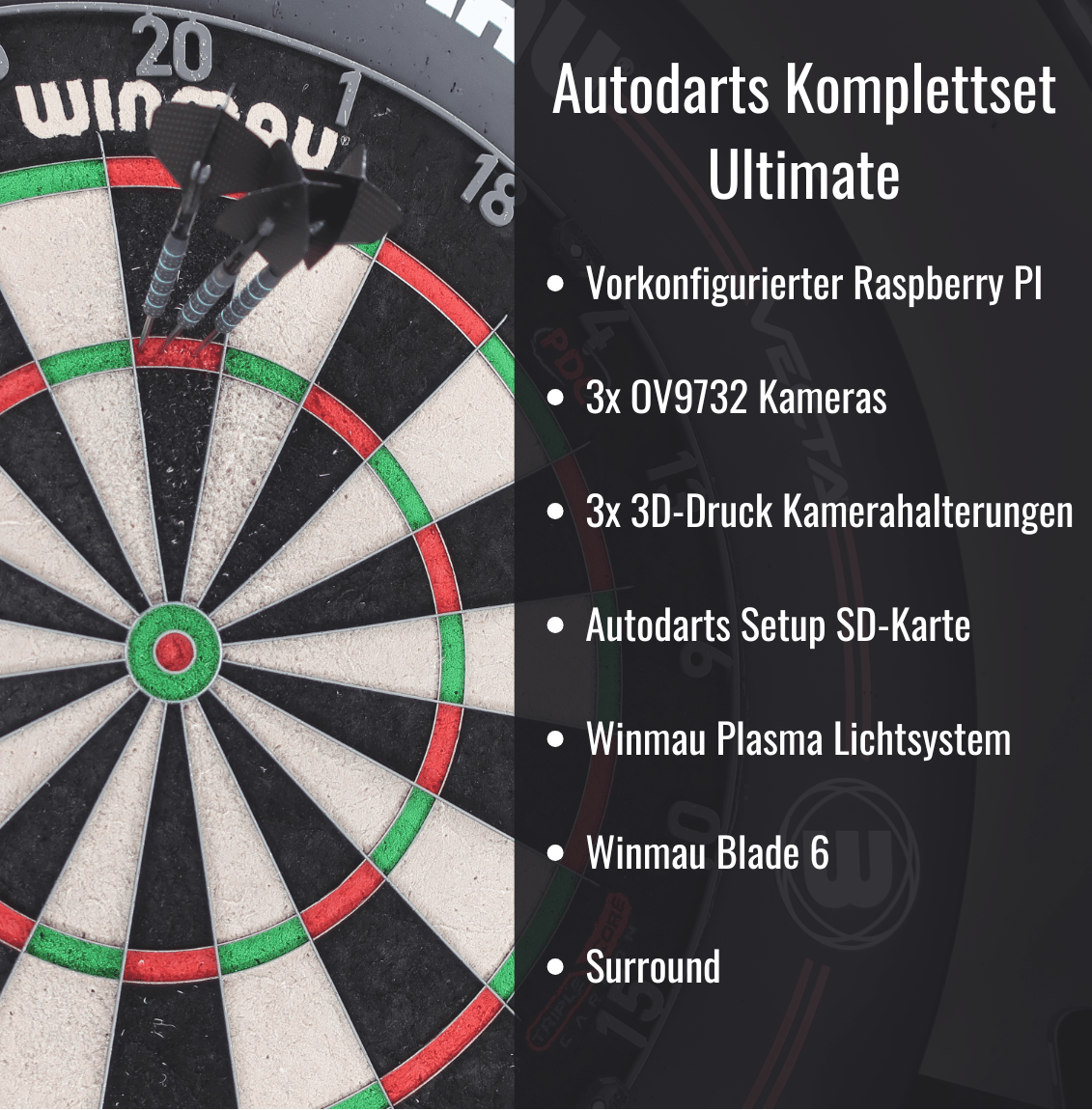 Autodarts Komplettset Ultimate